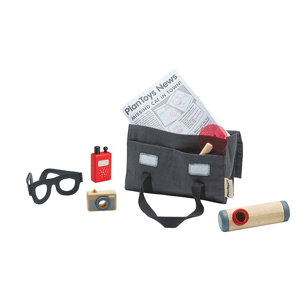 PlanToys Detective Set wooden toy