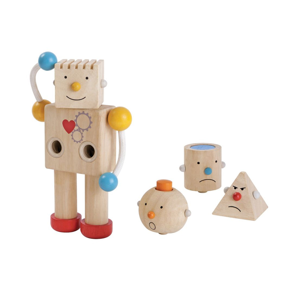 PlanToys Build-A-Robot wooden toy