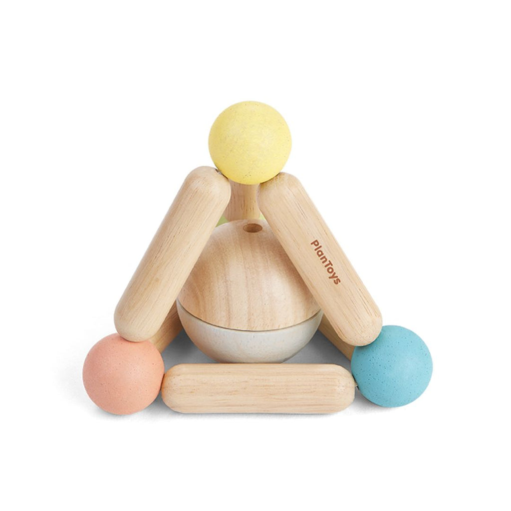 PlanToys pastel Triangle Clutching Toy wooden toy