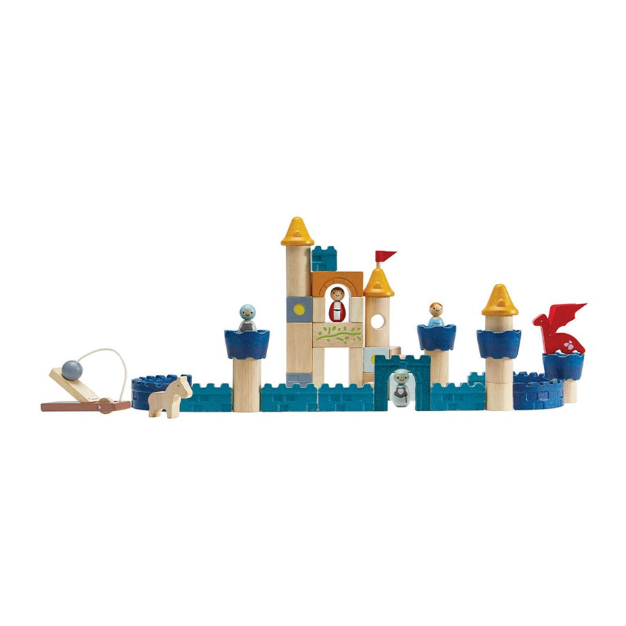 PlanToys orchard Castle Blocks wooden toy