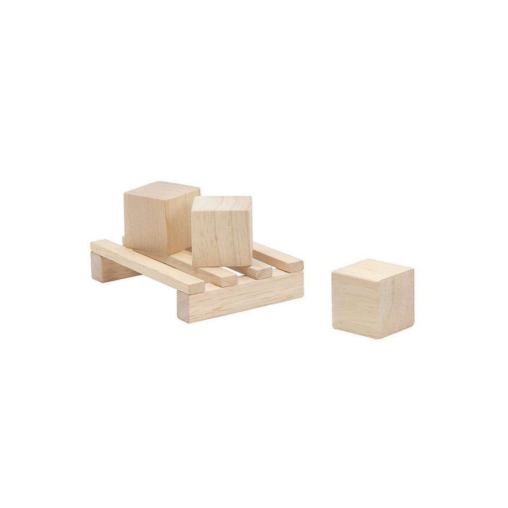 PlanToys natural Forklift wooden toy