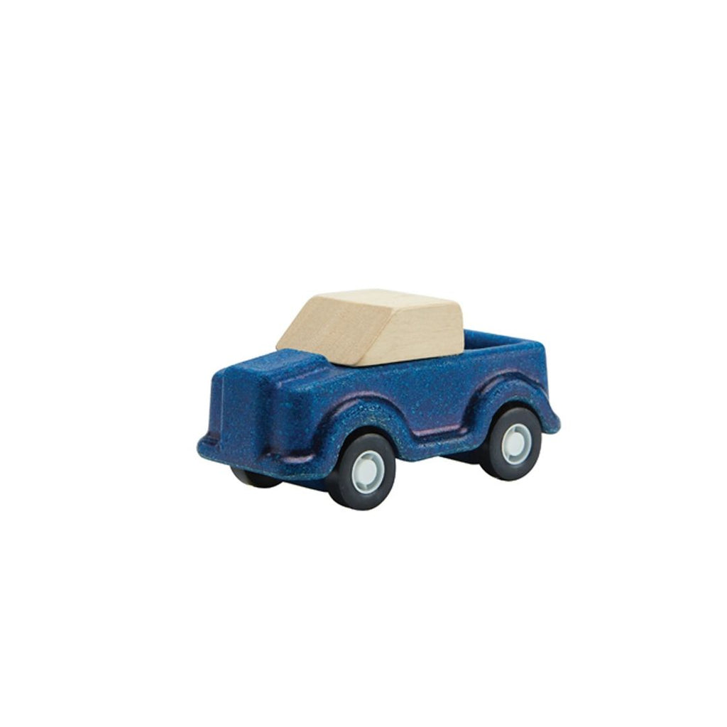 PlanToys blue Truck wooden toy