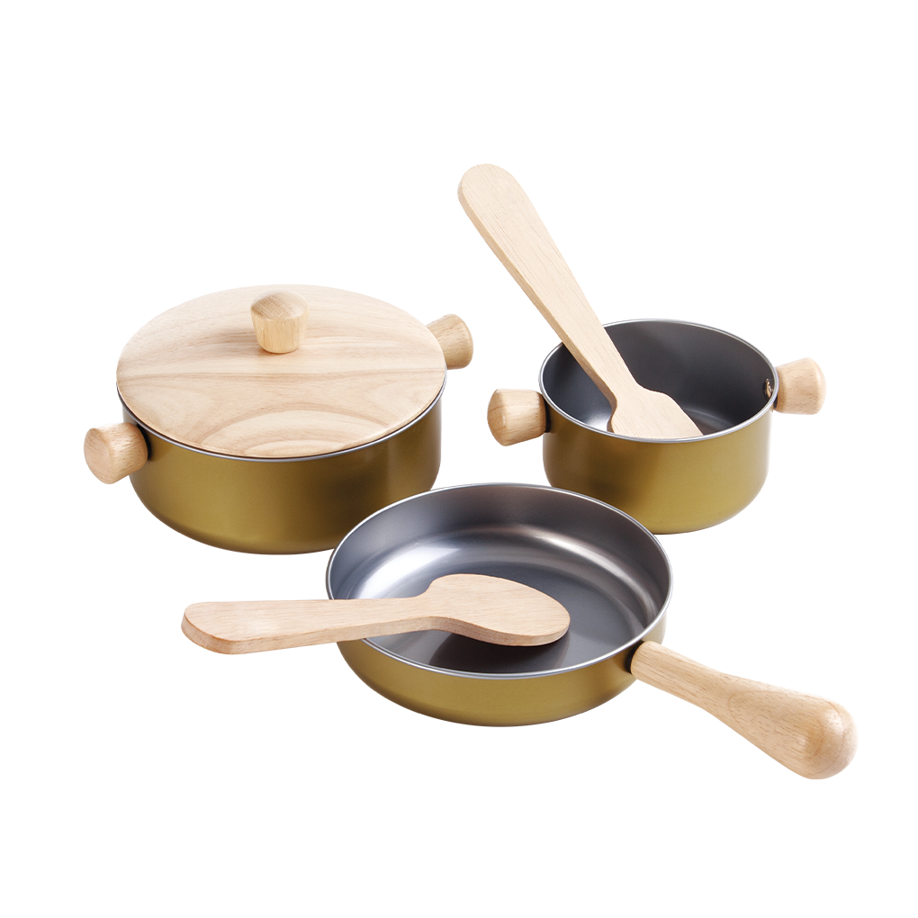 Wood Pots Pans Toys - Durable and Eco-Friendly